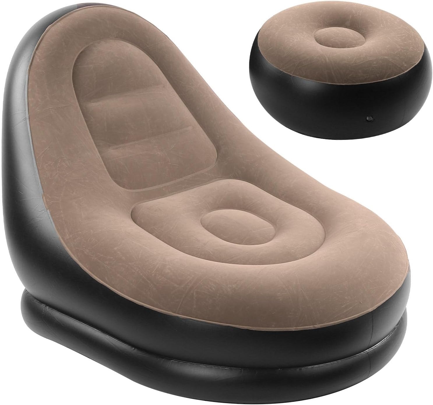 Miniatura 3 de Sofá Sillón Inflable Con Puf Portátil